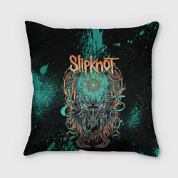 Подушка квадратная Slipknot monster, цвет: 3D-принт