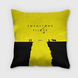 Подушка квадратная Trench Twenty One Pilots, цвет: 3D-принт