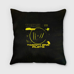 Подушка квадратная Twenty One Pilots Trench, цвет: 3D-принт