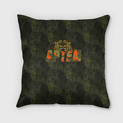 Подушка квадратная Артем камуфляж, цвет: 3D-принт