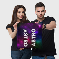 Подушка квадратная Astro star, цвет: 3D-принт — фото 2