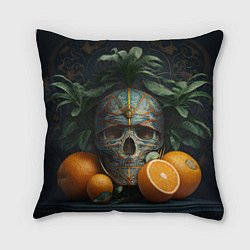 Подушка квадратная Убийца мандаринов, цвет: 3D-принт