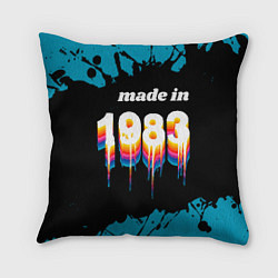 Подушка квадратная Made in 1983: liquid art, цвет: 3D-принт