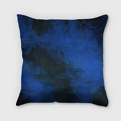 Подушка квадратная Синий дым, цвет: 3D-принт
