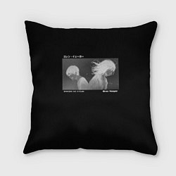 Подушка квадратная Эрен: сквозь года, цвет: 3D-принт