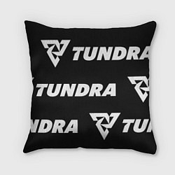 Подушка квадратная Tundra Esports black, цвет: 3D-принт