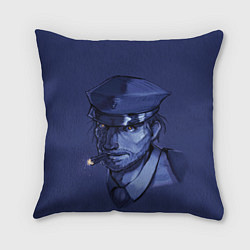 Подушка квадратная The Outlast Trials Лиланд Койл