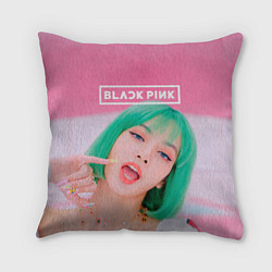 Подушка квадратная Blackpink ice cream, цвет: 3D-принт