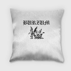 Подушка квадратная Burzum Gnoms Edition, цвет: 3D-принт