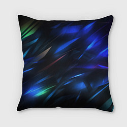 Подушка квадратная Blue abstract background, цвет: 3D-принт