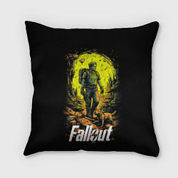 Подушка квадратная Fallout poster, цвет: 3D-принт