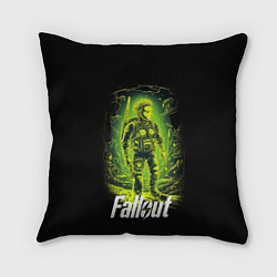 Подушка квадратная Fallout game poster style, цвет: 3D-принт