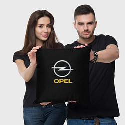 Подушка квадратная Opel sport car, цвет: 3D-принт — фото 2