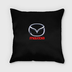Подушка квадратная Mazda japan motor, цвет: 3D-принт