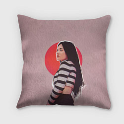 Подушка квадратная Nancy Momaland, цвет: 3D-принт