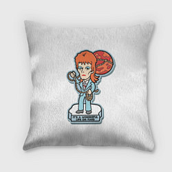 Подушка квадратная David Bowie - Life on Mars, цвет: 3D-принт