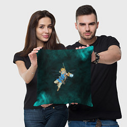 Подушка квадратная Zelda the game, цвет: 3D-принт — фото 2