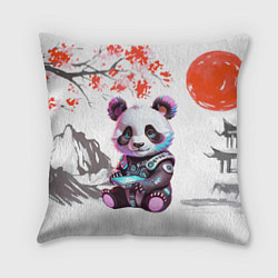 Подушка квадратная Funny panda - China, цвет: 3D-принт