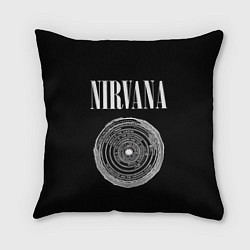 Подушка квадратная Nirvana Inferno, цвет: 3D-принт