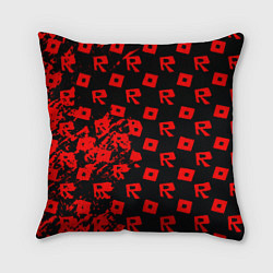 Подушка квадратная Roblox краски гейм мобайл, цвет: 3D-принт