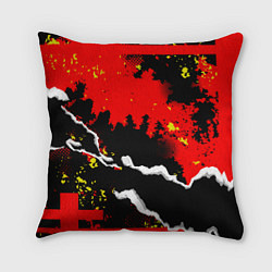 Подушка квадратная Abstractionism pattern, цвет: 3D-принт