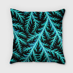 Подушка квадратная Разряды электричества Tie Dye