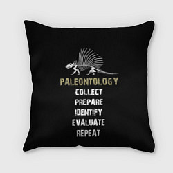 Подушка квадратная Paleontology dimetrodon, цвет: 3D-принт