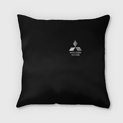 Подушка квадратная Mitsubishi - carbon and metal, цвет: 3D-принт