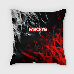 Подушка квадратная Farcry flame, цвет: 3D-принт