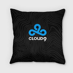Подушка квадратная Cloud9 hi-tech, цвет: 3D-принт