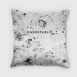 Подушка квадратная OneRepublic dirty ice, цвет: 3D-принт