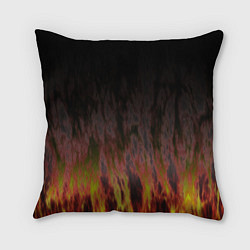 Подушка квадратная Химическое пламя, цвет: 3D-принт
