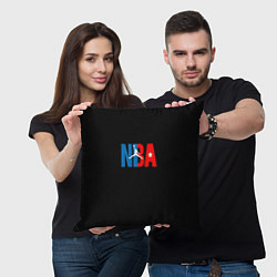 Подушка квадратная NBA sport, цвет: 3D-принт — фото 2