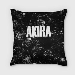 Подушка квадратная Akira black ice, цвет: 3D-принт