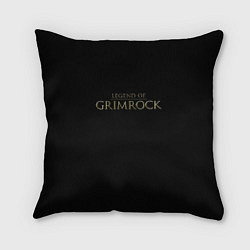 Подушка квадратная Legend of Grimrock, цвет: 3D-принт