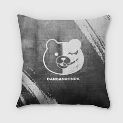 Подушка квадратная Danganronpa - grey gradient, цвет: 3D-принт