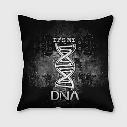 Подушка квадратная Its my DNA