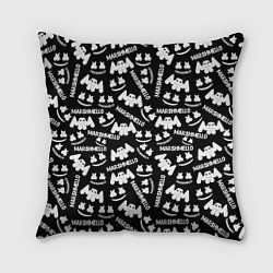 Подушка квадратная Marshmello pattern music, цвет: 3D-принт