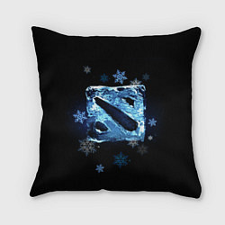 Подушка квадратная Dota 2 - ice, цвет: 3D-принт