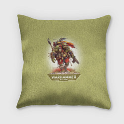 Подушка квадратная Воин орк Warhammer