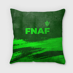 Подушка квадратная FNAF - green gradient посередине, цвет: 3D-принт