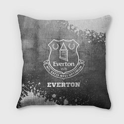 Подушка квадратная Everton - grey gradient, цвет: 3D-принт