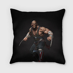 Подушка квадратная Mortal kombat - baraka, цвет: 3D-принт