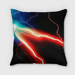 Подушка квадратная Lightning light, цвет: 3D-принт