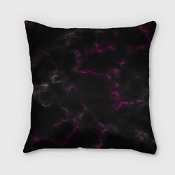 Подушка квадратная Black pink, цвет: 3D-принт