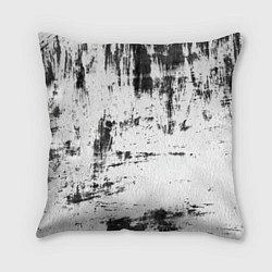 Подушка квадратная Color black and white, цвет: 3D-принт