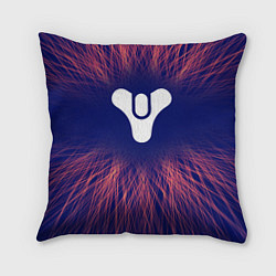 Подушка квадратная Destiny red energy, цвет: 3D-принт