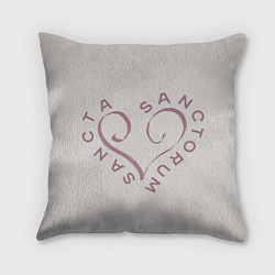 Подушка квадратная Святая святых, цвет: 3D-принт