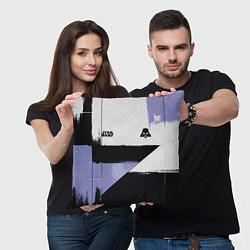 Подушка квадратная Дарт Вейдер Звездные войны, цвет: 3D-принт — фото 2