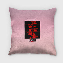 Подушка квадратная Lazarus Art, цвет: 3D-принт